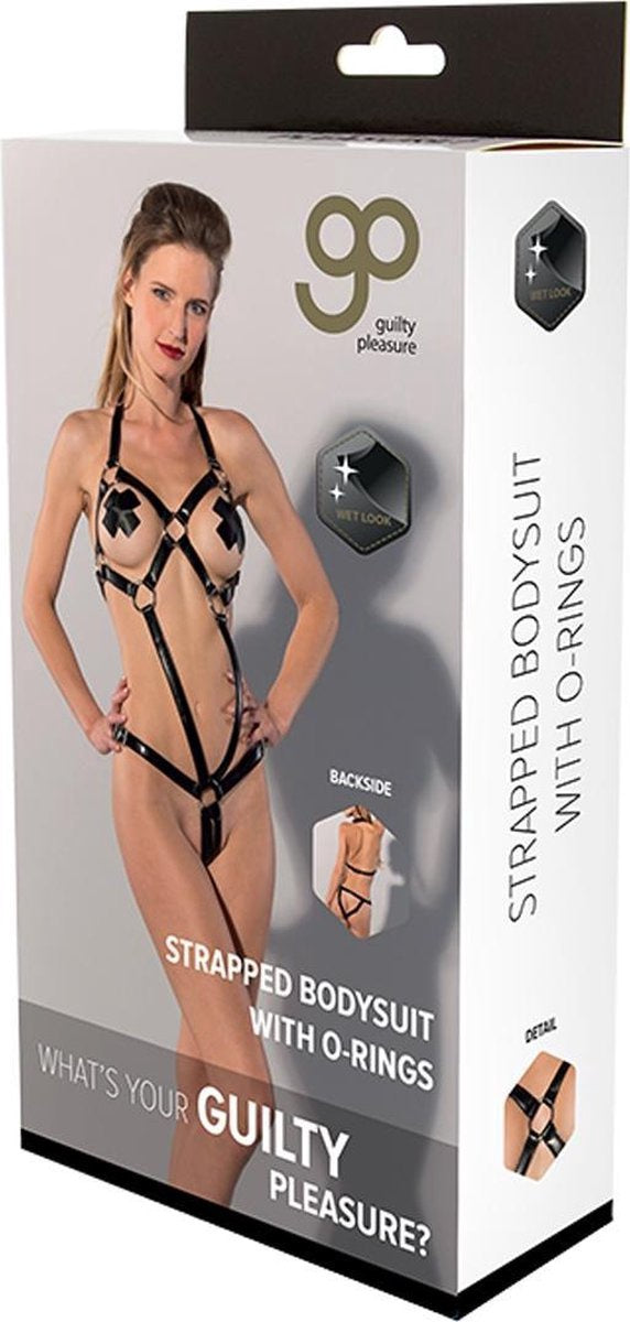GP STRAPPED BODYSUIT WITH O-RINGS