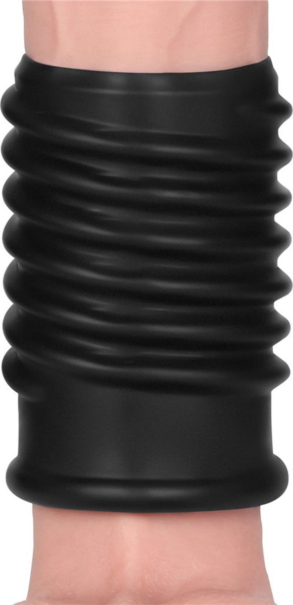 LoveToy  Spiral Knights Ring  Vibrerende Penis Sleeve (Ø 3,7 cm)