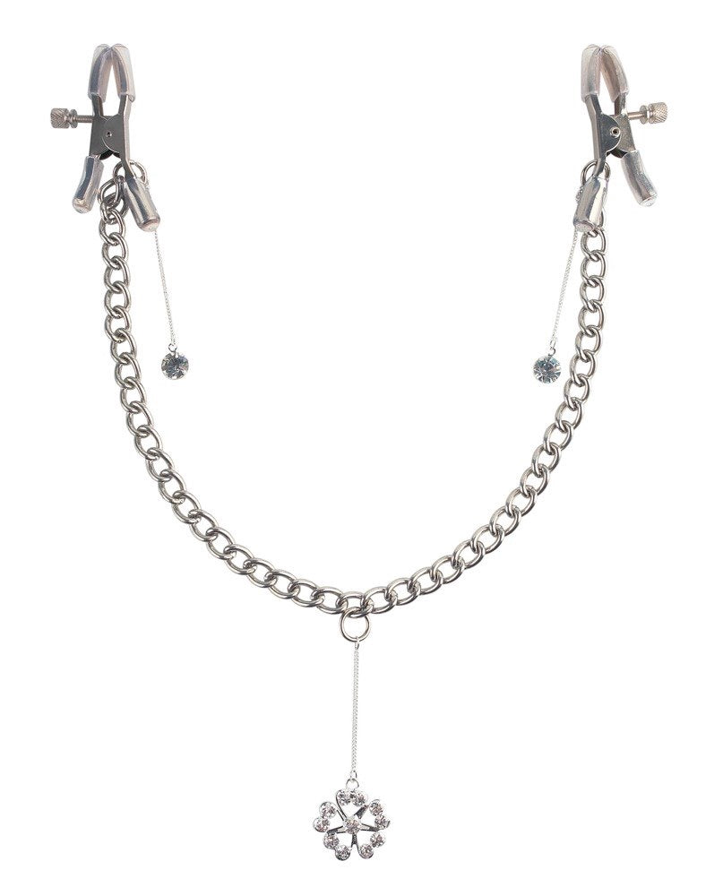 Fetish Crystal Nipple Clamps