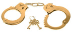 Fetish Gouden Metalen Handboeien