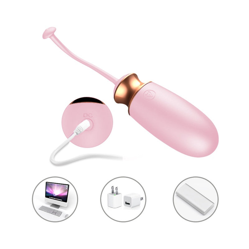 Vibrerende Siliconen Love EGG USB 10 Functie / Verwarming / Stembediening