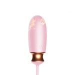 Vibrerende Siliconen Love EGG USB 10 Functie / Verwarming / Stembediening