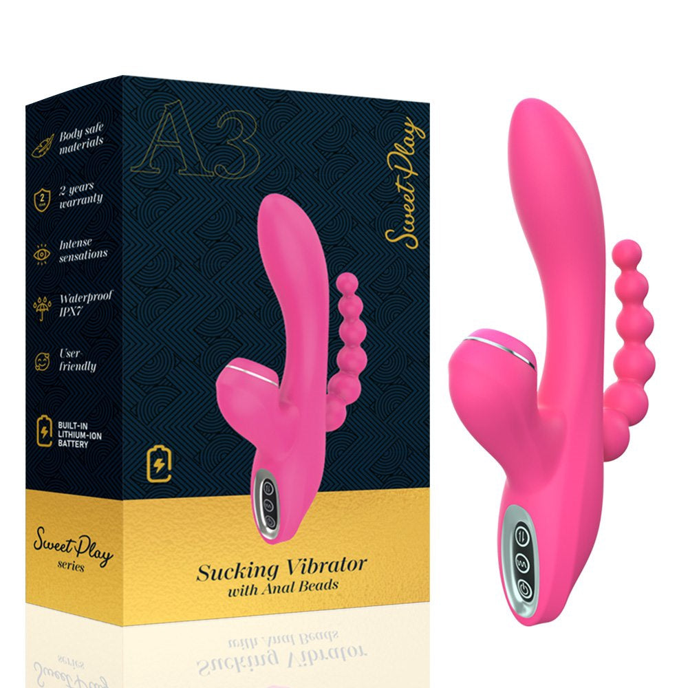 Erospace  Sweet Play A3 Vibrator Dubbel Genot