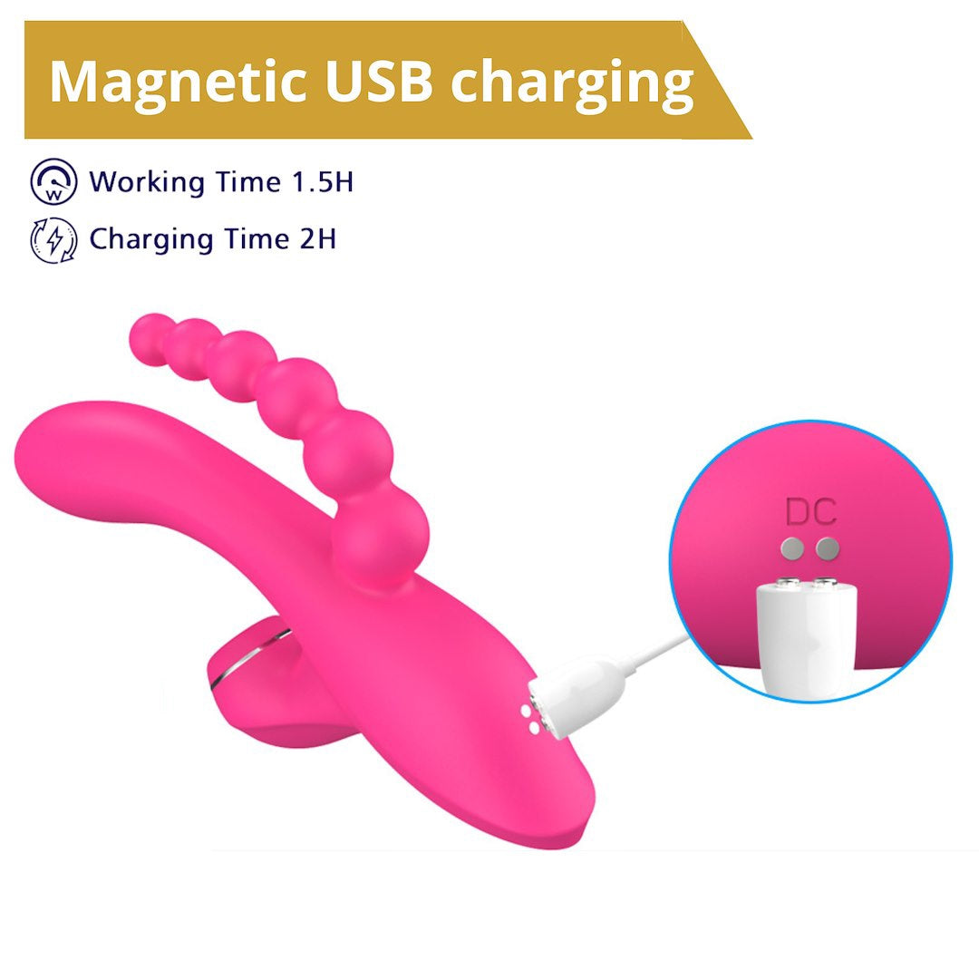 Erospace  Sweet Play A3 Vibrator Dubbel Genot