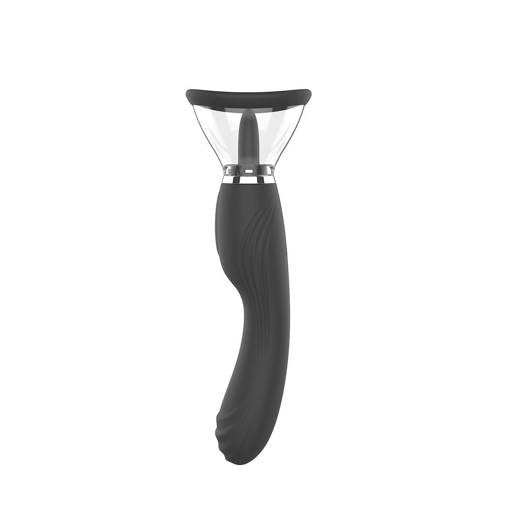 Erospace Sweet Play A6  2-in-1 vibrator met likkende tong