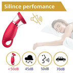 Erospace Sweet play 360° zuig vibrator met tong