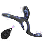 Erospace Mens Play B11 vibrerende penisring, vibrerende ring voor stellen