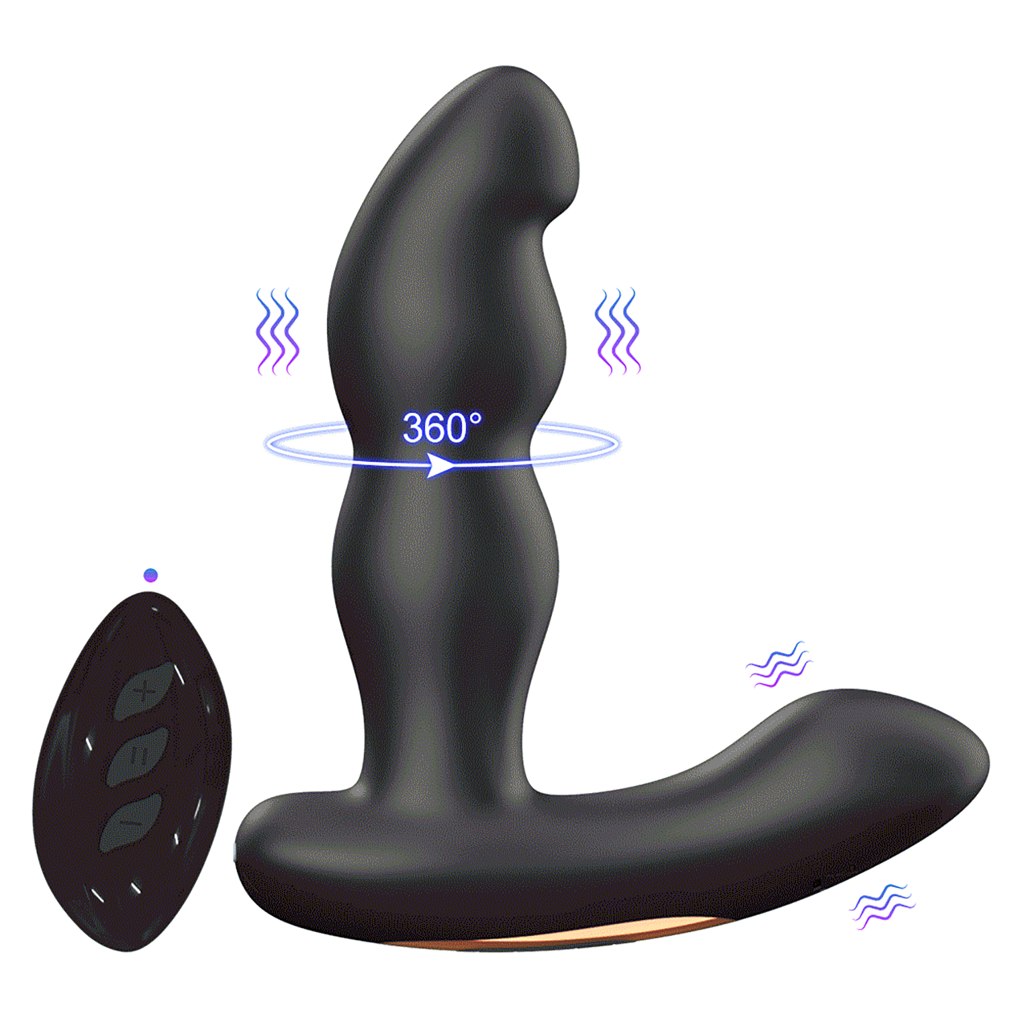 ProstaatVibrator Met Afstandbediening Erospace B12
