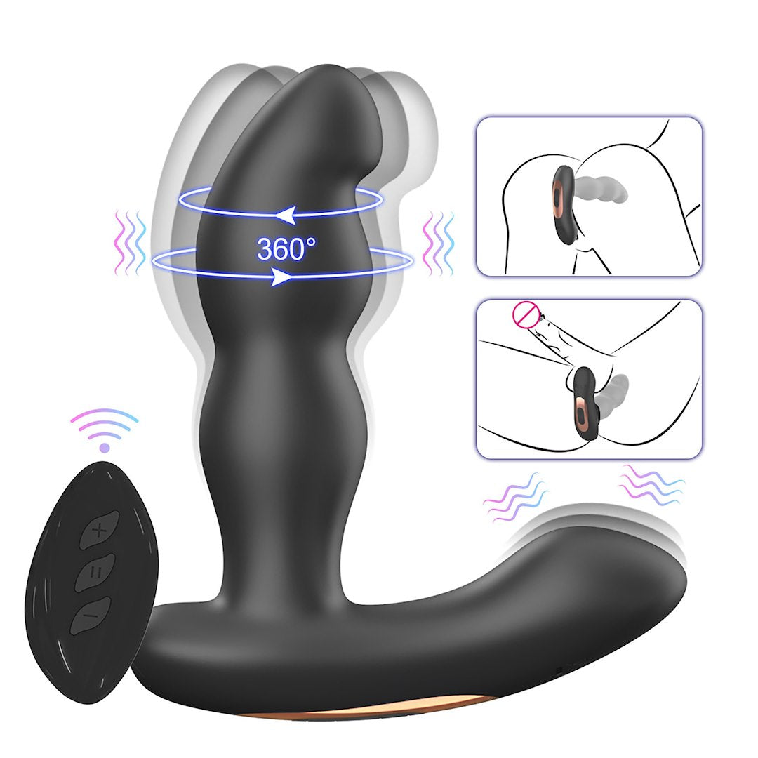ProstaatVibrator Met Afstandbediening Erospace B12