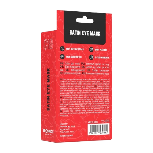 Erospace Wildplay Satin Eye Mask