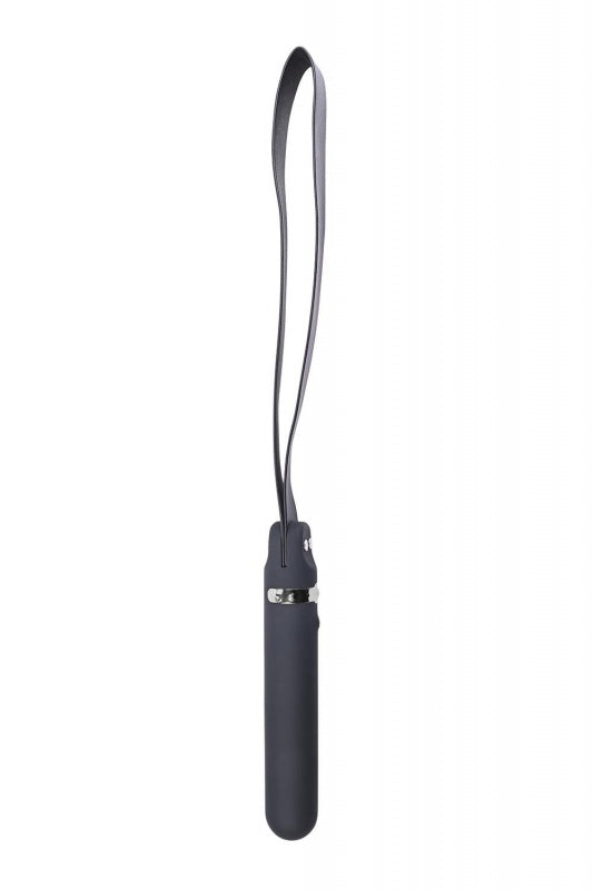 Adam & Eve Spank Me Vibe Rechargeable Silicone Vibrator With Slap Strap End