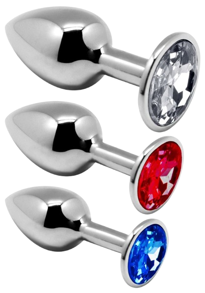 Metalen Butt Plug Kit