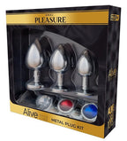 Metalen Butt Plug Kit