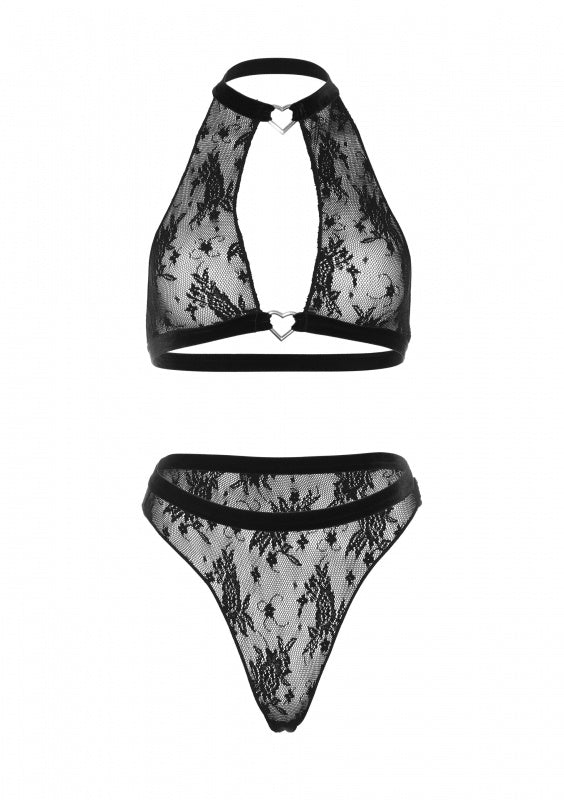 Halter top  en amp thong panty