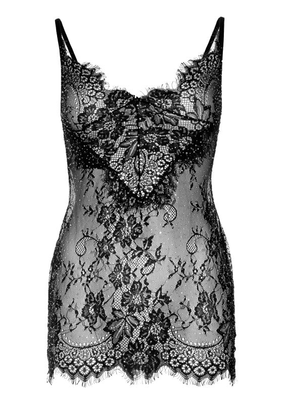 Backless mini dress  en amp g-string