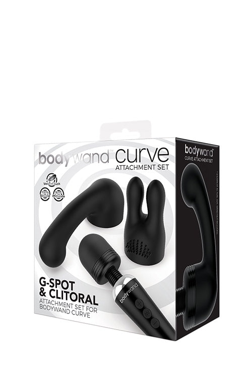 BODYWAND CURVE BEVESTIGINGSSET ZWART