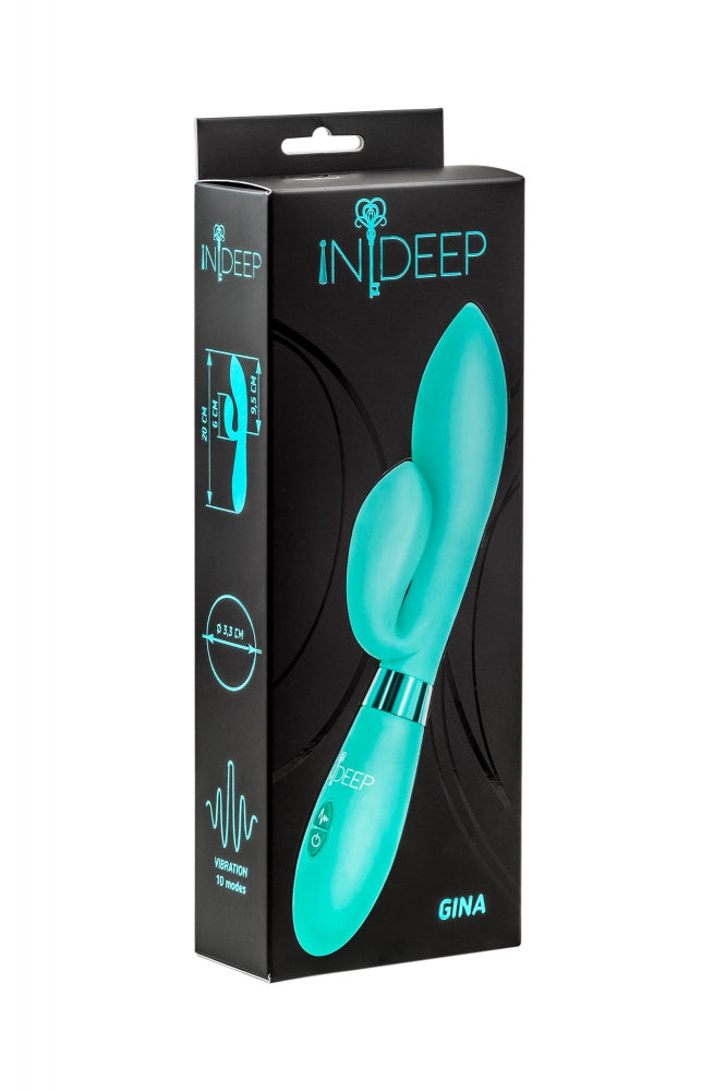Vibrator Indeep Gina Turkoois