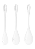 SATISFYER YONI POWER 1 KEGEL BALLETJES SET WIT