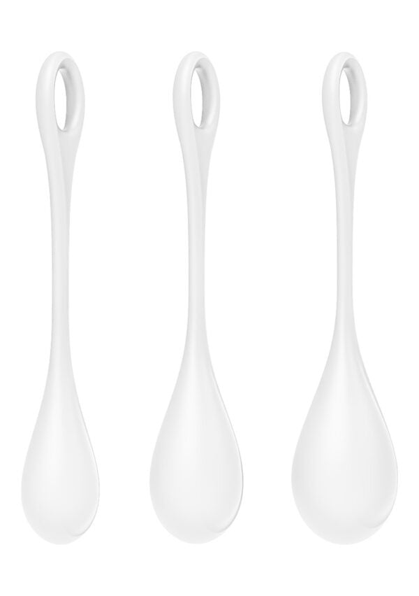 SATISFYER YONI POWER 1 KEGEL BALLETJES SET WIT