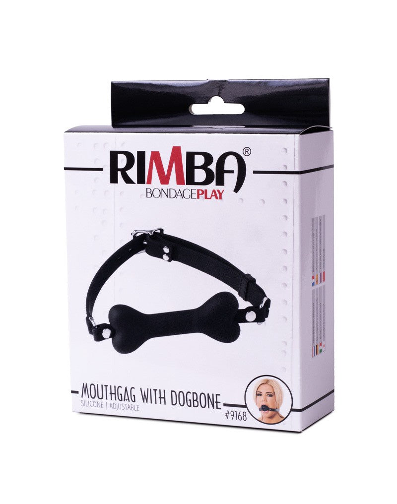 Rimba Latex Play - Mondknevel met hondenbot