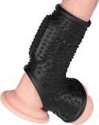 LoveToy - Drip Knights Ring  Vibrerende Penis en Scrotum Sleeve - Ø 2,8 cm