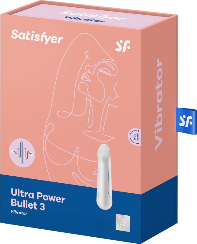 SATISFYER ULTRA POWER BULLET 3 BULLET VIBRATOR WIT