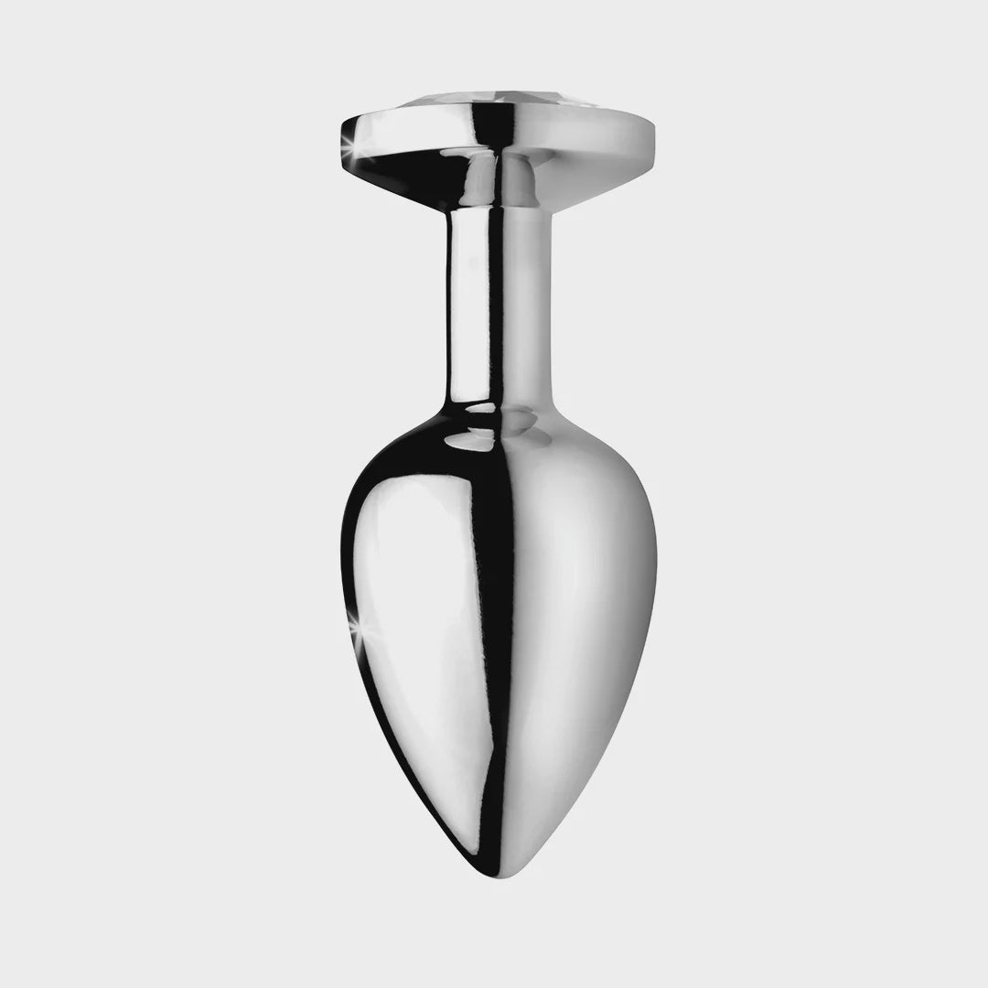 Clear Gem Anaalplug Small Helder