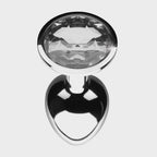 Clear Gem Anaalplug Small Helder