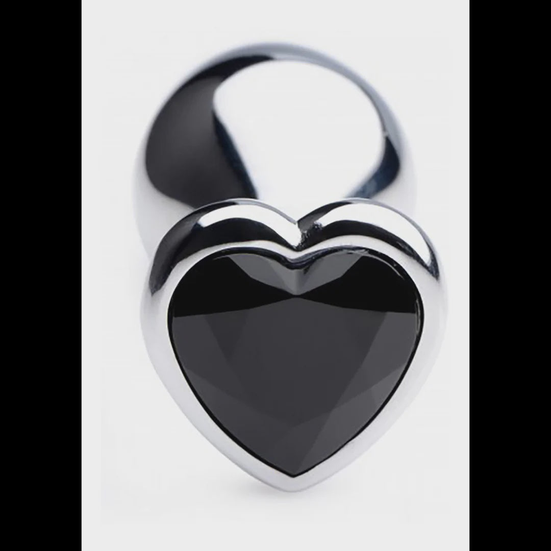 Zwart Hart Buttplug Small