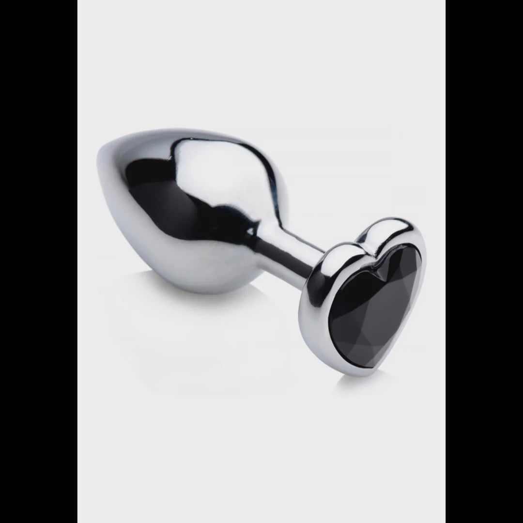 Zwart Hart Buttplug Medium