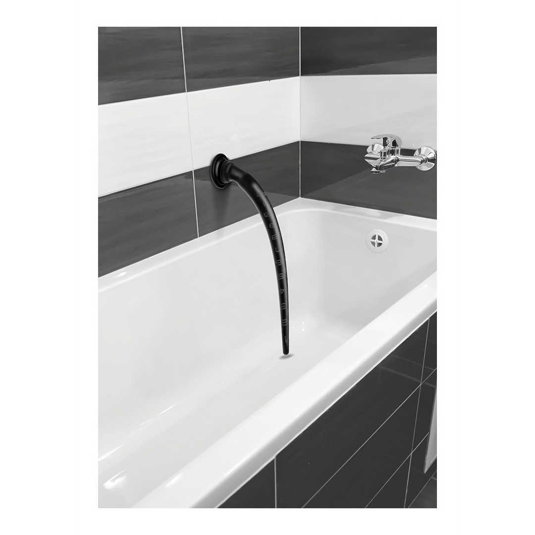 Tapered Silicone Hose with Structure - 15" / 38 cm