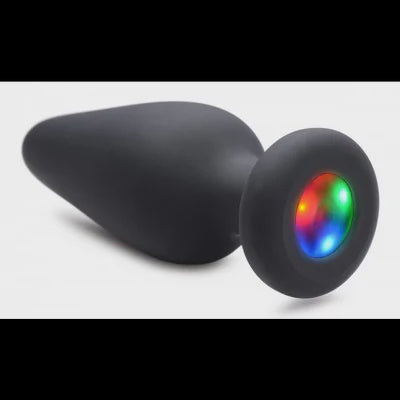 Light-Up - Silicone Butt Plug  Large