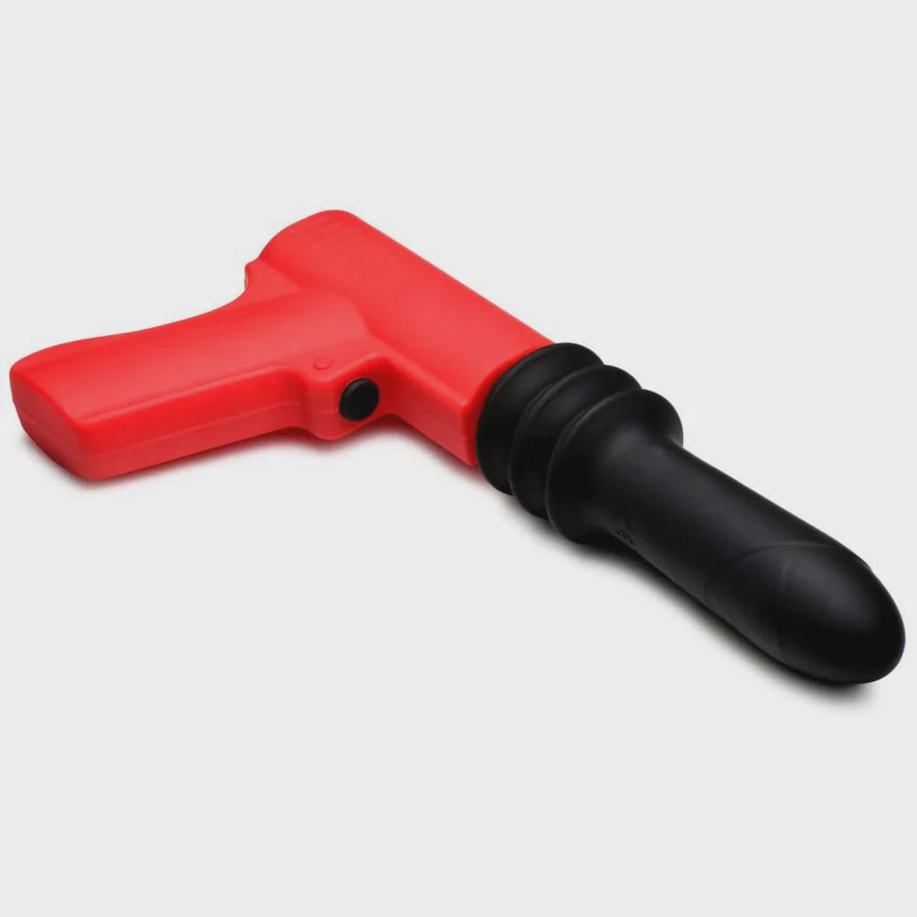 Thrusting Pistola Vibrator Red