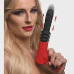 Thrusting Pistola Vibrator Red