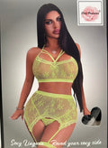 Vivi Dessous Lingerie Set Fishnet
