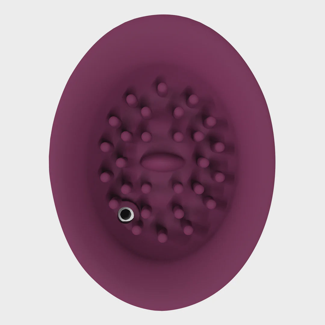 Twitch 3 Rechargeable Vibrator and Suction Burgundy