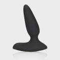Glad Vibrerende Anale Plug met Afstandsbediening  Drop Black