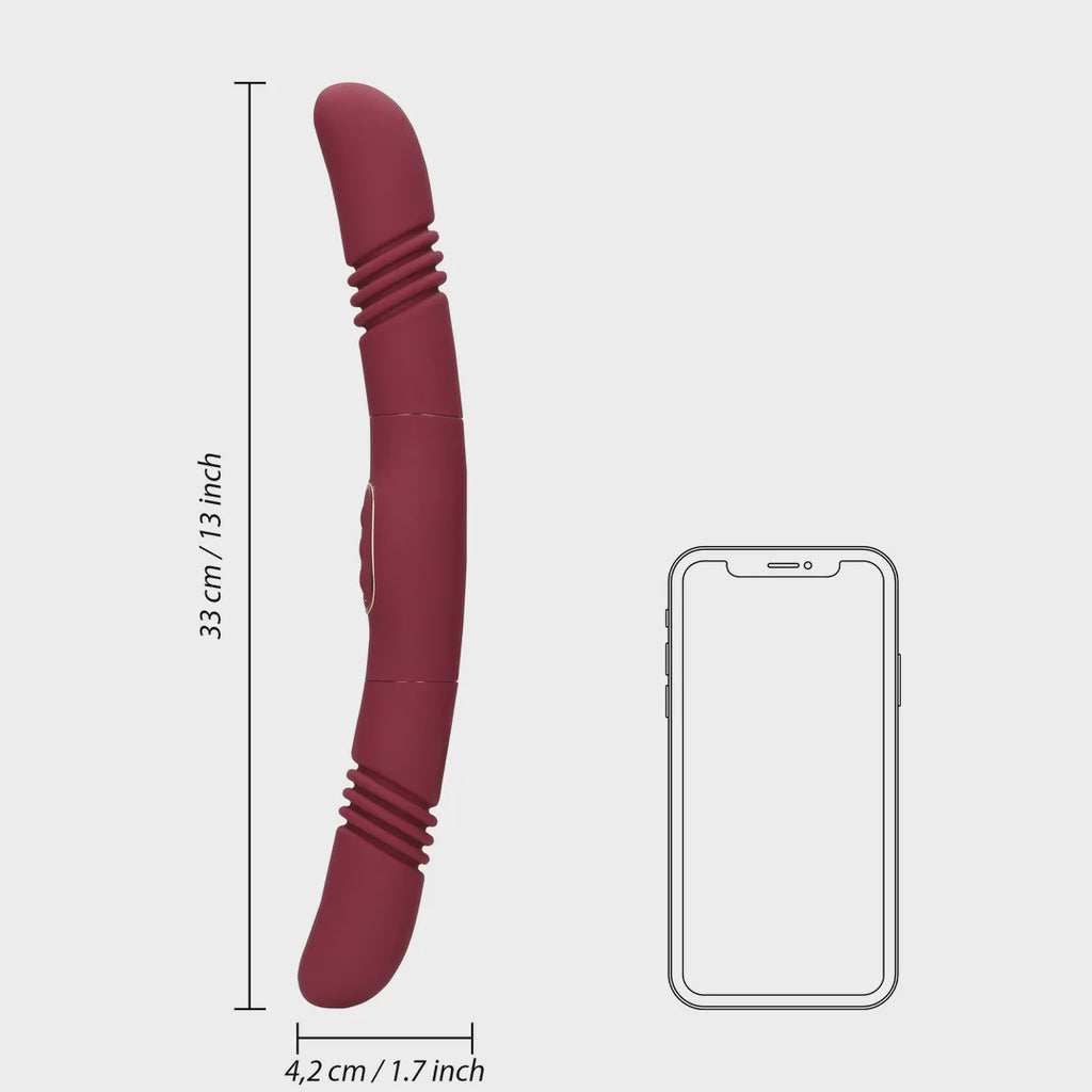 Dubbelzijdige Thrusting Vibrator