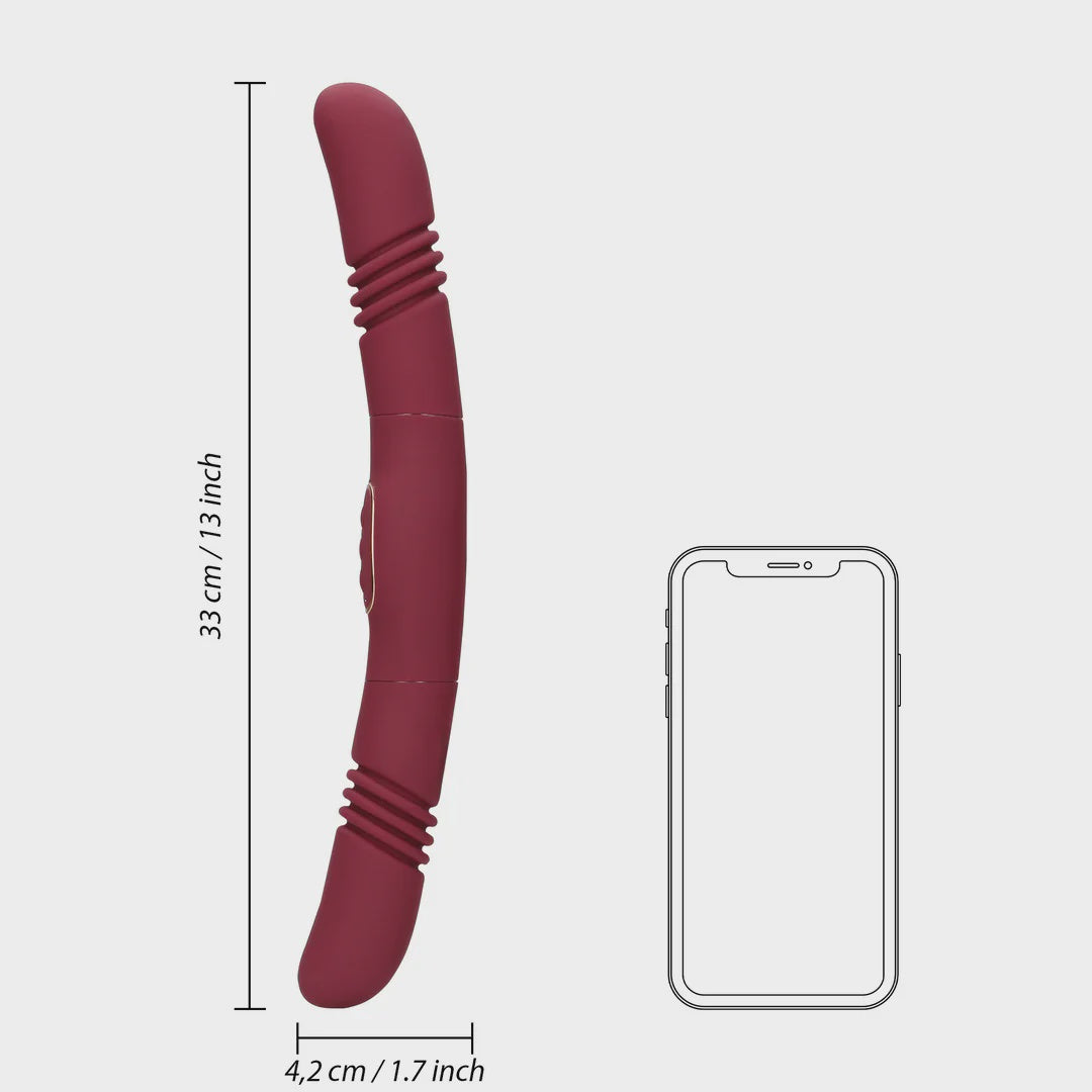 Dubbelzijdige Thrusting Vibrator