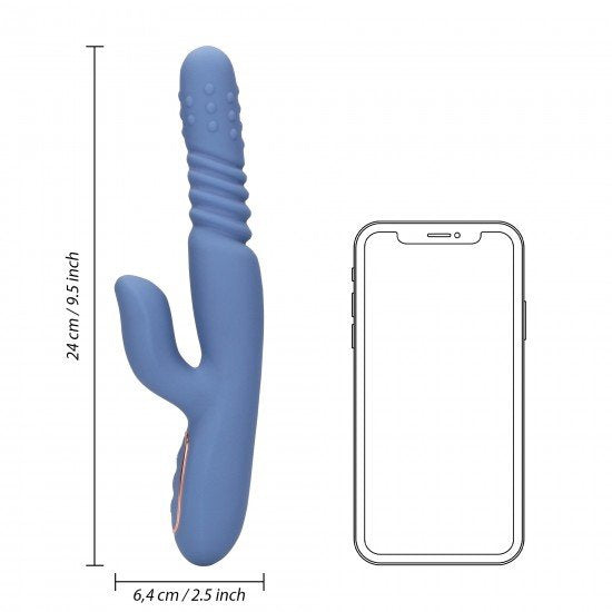 Roterende kralen en Thrusting Rabbit Vibrator
