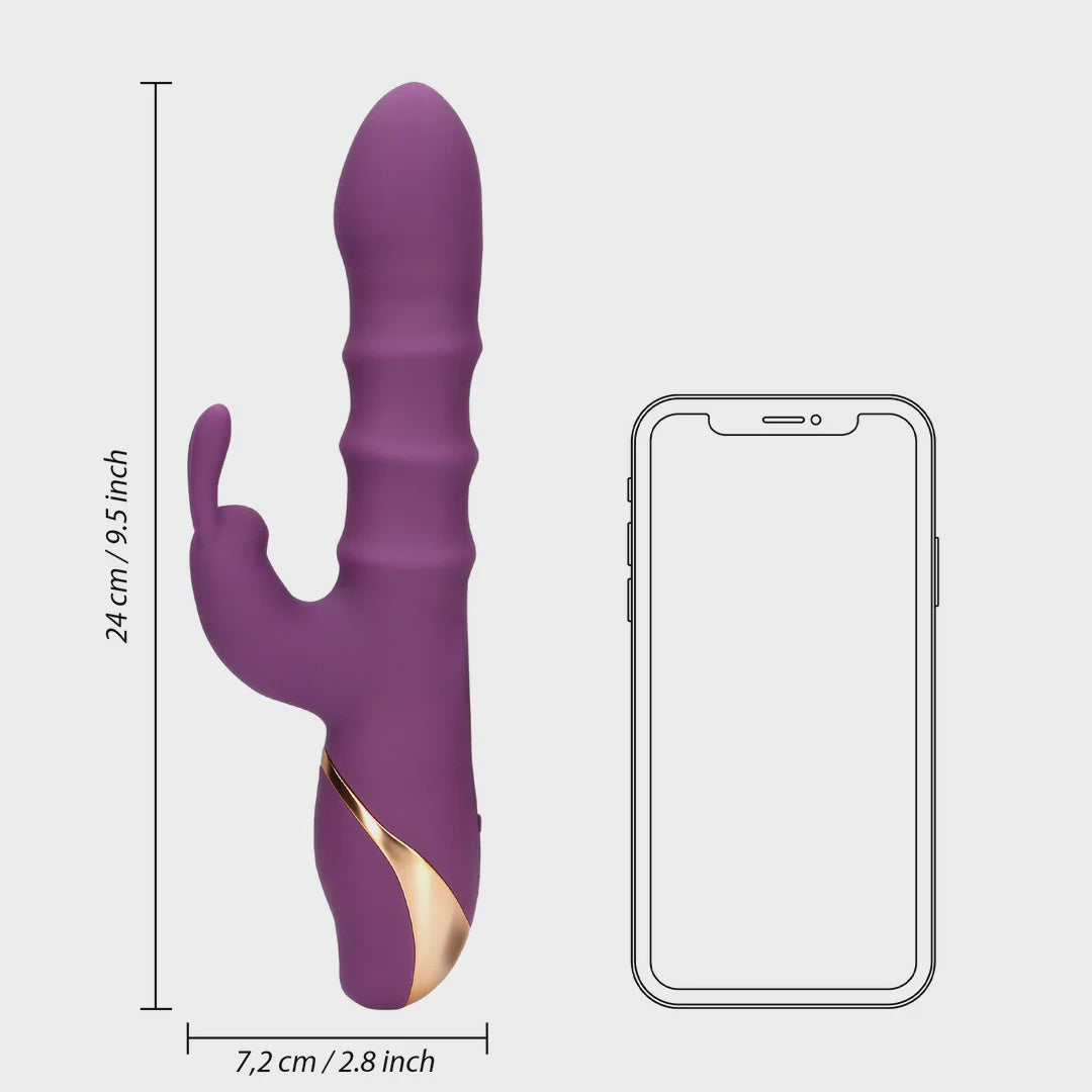 3 op-en-neer bewegende ringen vibrator