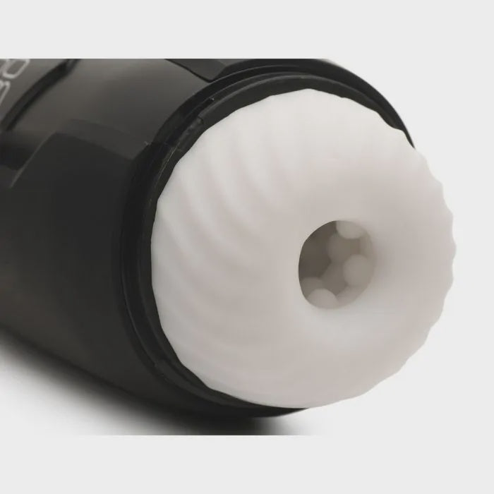 The Milker Max  14X Thrusting and Vibrating Masturbator Black