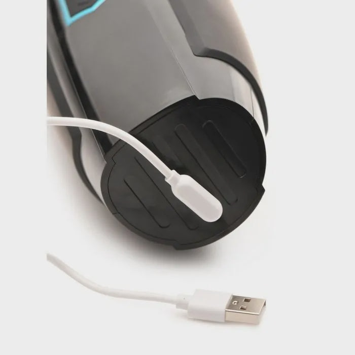 The Milker Max  14X Thrusting and Vibrating Masturbator Black