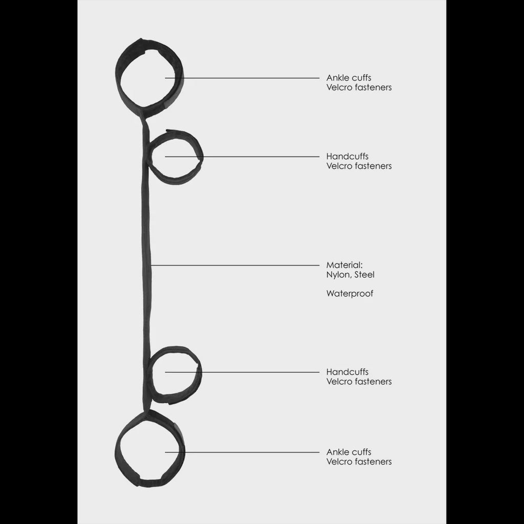 Spreader Bar met Hand en Enkelboeien