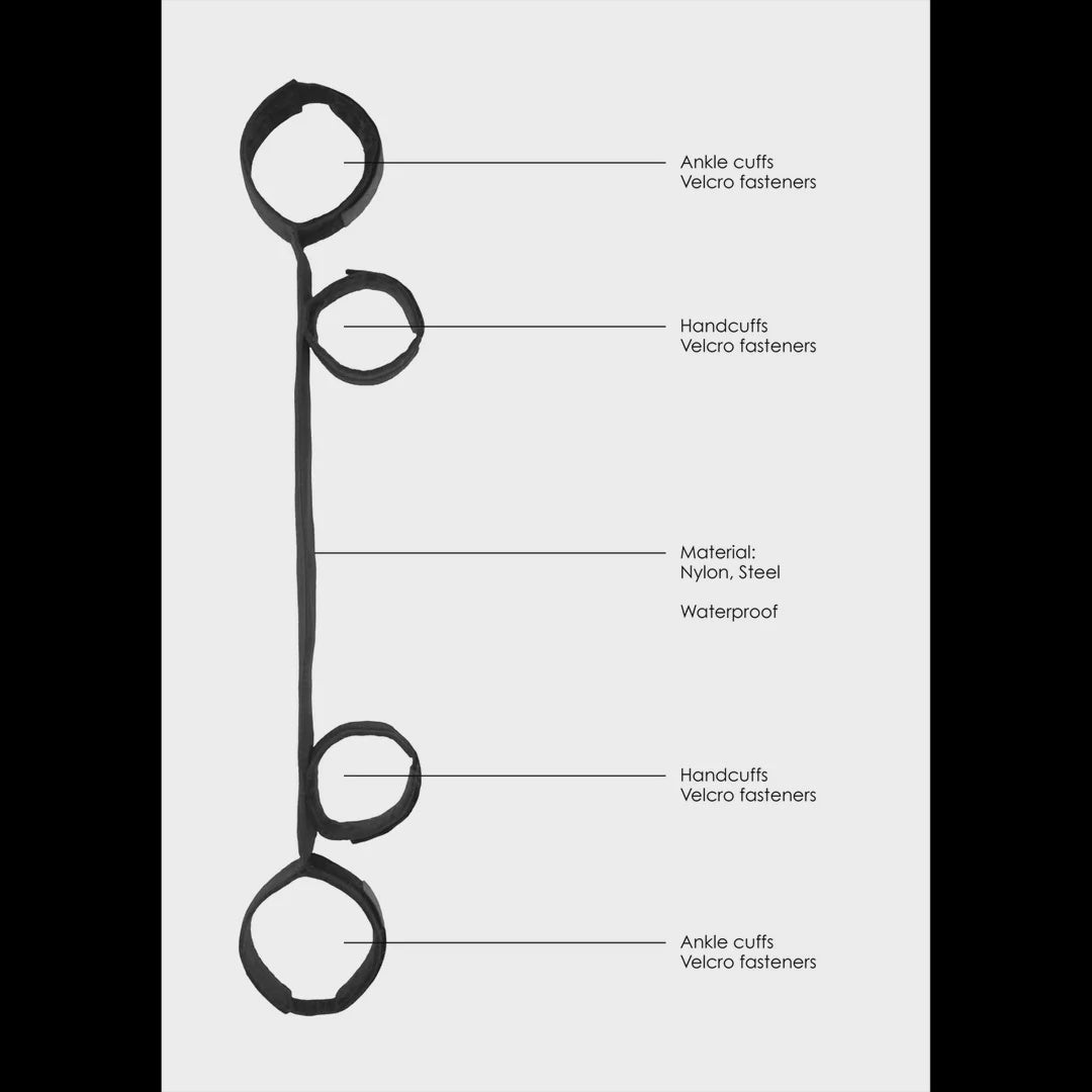 Spreader Bar met Hand en Enkelboeien