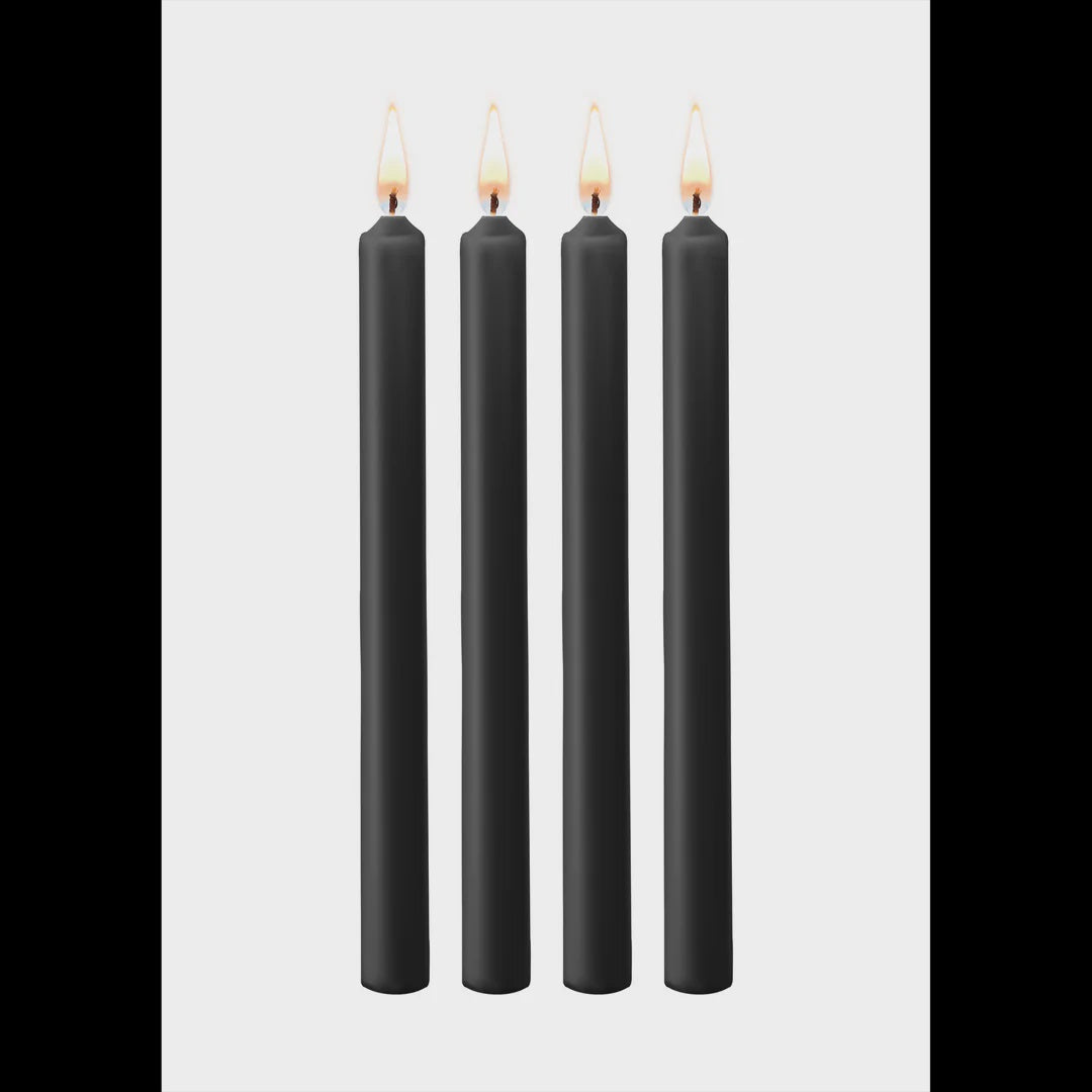 Teasing Wax Candles - 4 Pieces - Large