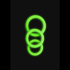 Cockring Set - Glow in the Dark - 3 Stuks