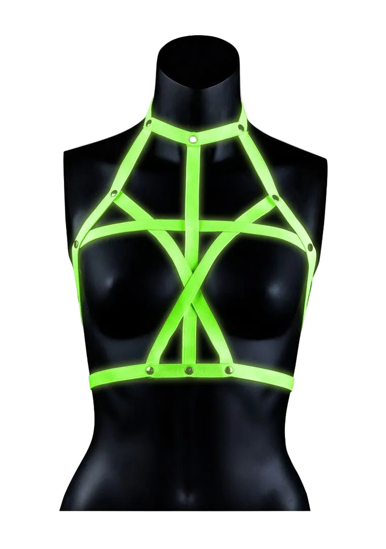 Ouch! Bra Harness Glow In The Dark