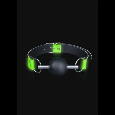 Solid Ball Gag - Glow in the Dark