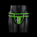Striped Jockstrap - Glow in the Dark - Neon